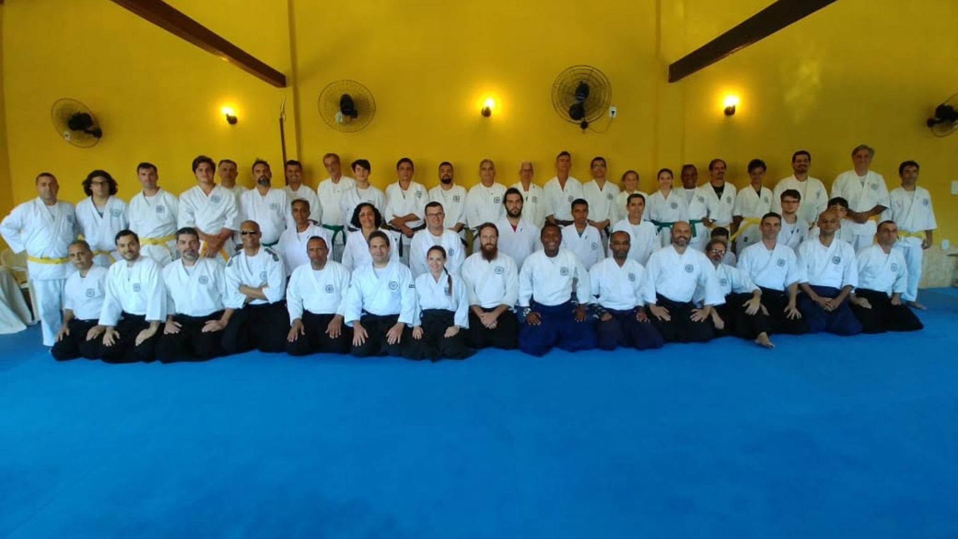 Registro histórico da FACERJ Aikido